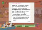 PENGUMUNAN PELAYANAN 1