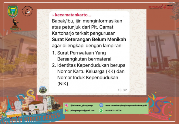 PENGUMUNAN PELAYANAN 1