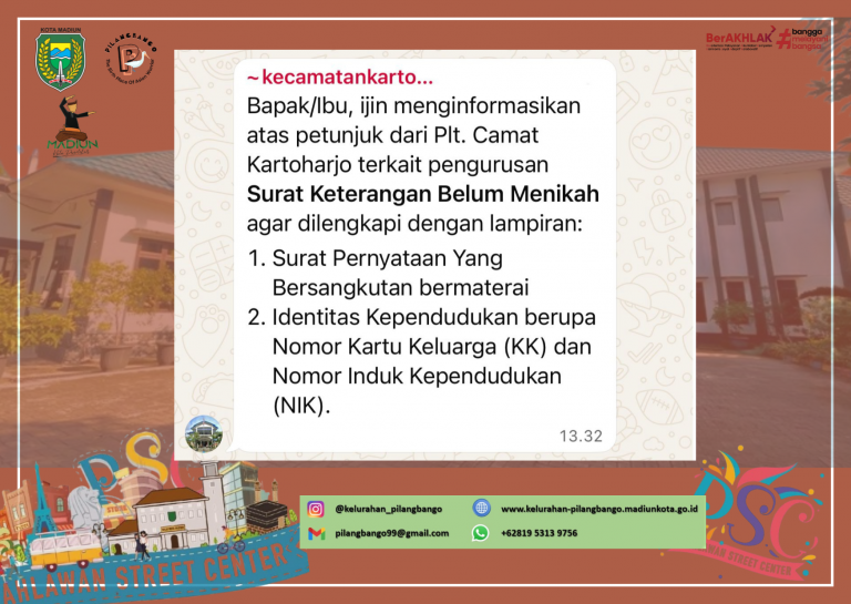 PENGUMUNAN PELAYANAN 1