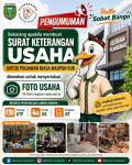 PENGUMUMAN SURAT KETERANGAN USAHA